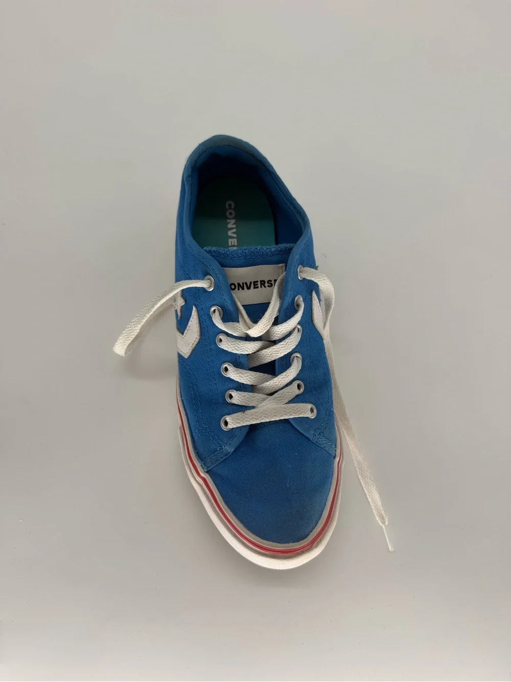 Converse El Distrito 2.0 Ox Canvas Sneakers |US 6 | Bright Blue | Low Top - Picture 6 of 7